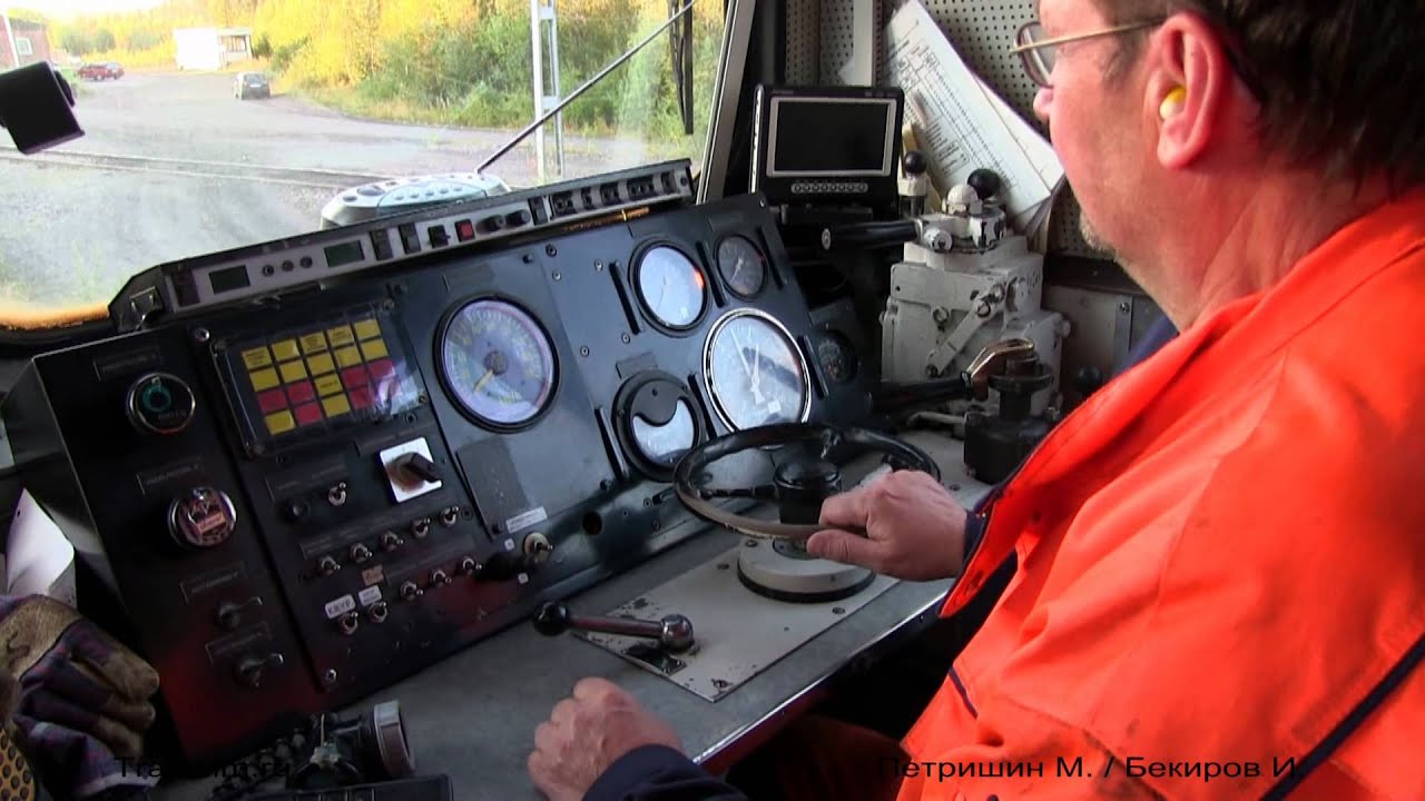 Тепловоз TMZ-1413 (Швеция) (Svaapavaara, Sweden)