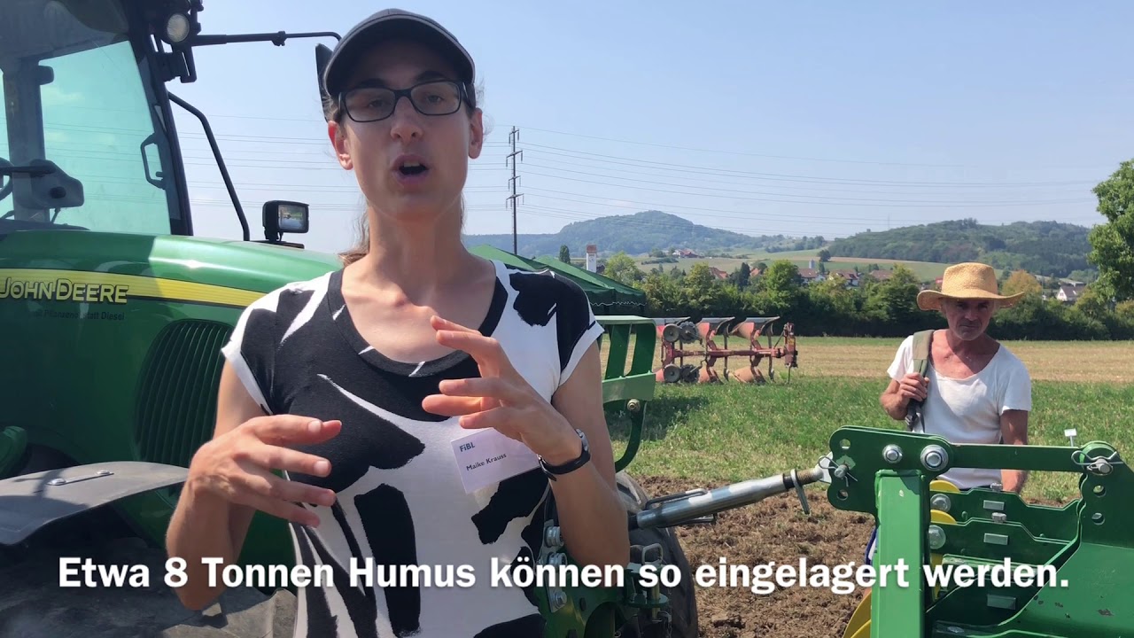 FiBL - Tag der offenen Tür: Reduzierte Bodenbearbeitung