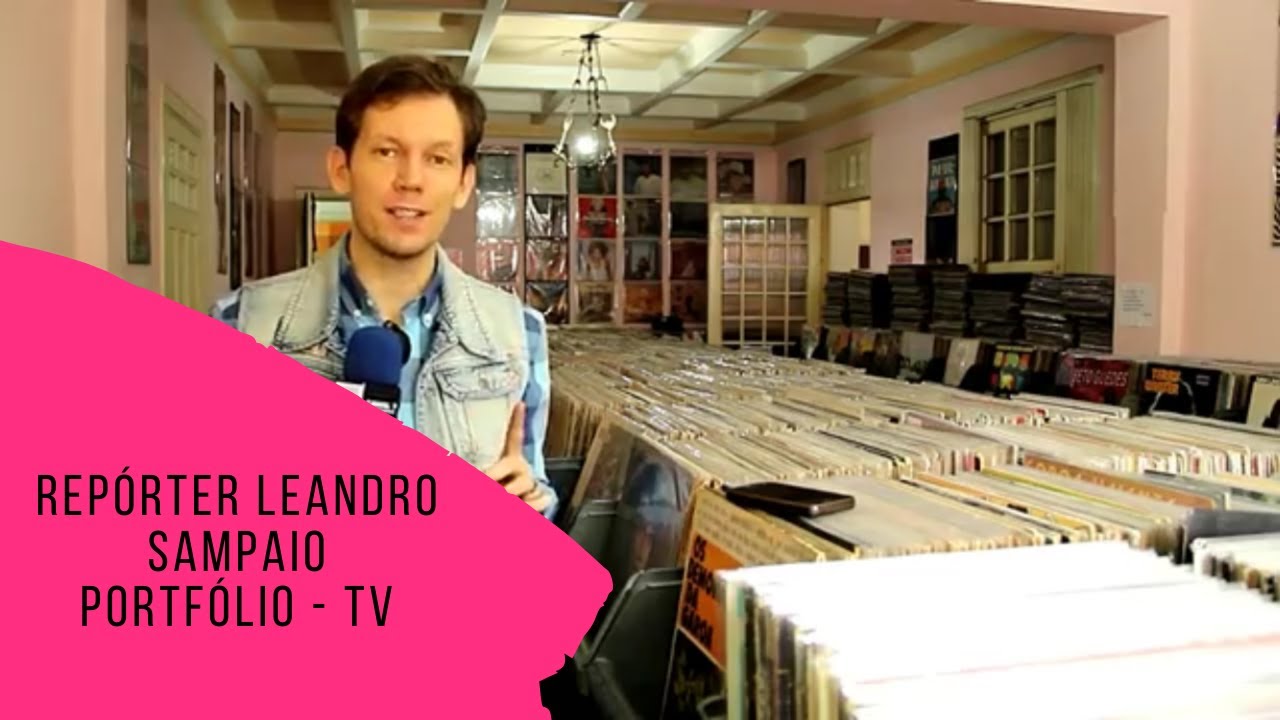 CASARÃO DO VINIL - MOOCA SP - DISCOS -  REPORTAGEM - LEANDRO SAMPAIO - CANAL 7