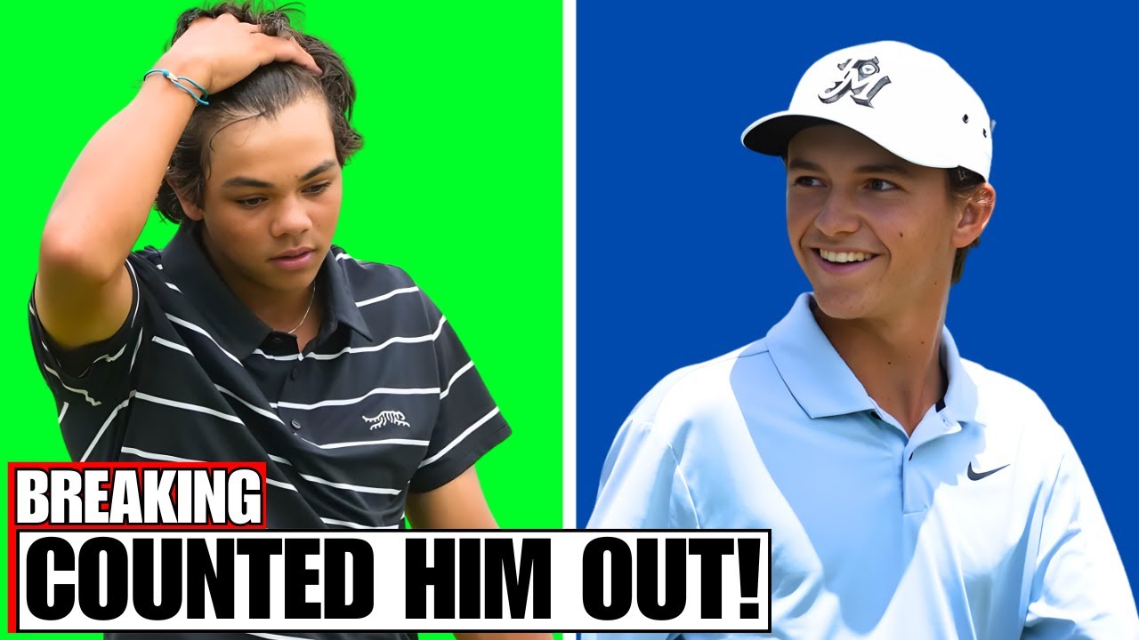 The Moment Charlie Woods Proved He’s Just Like His Father.