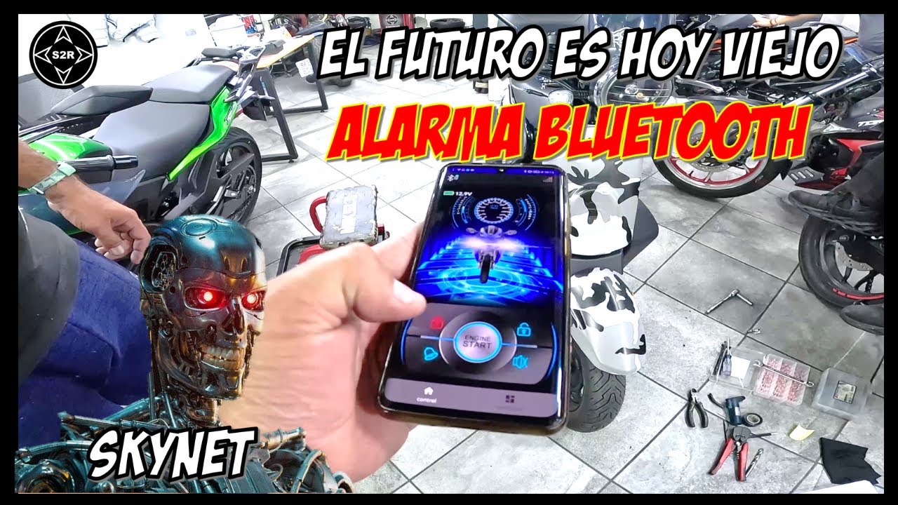 ARRANCA tu moto con el CELULAR -S2R-
