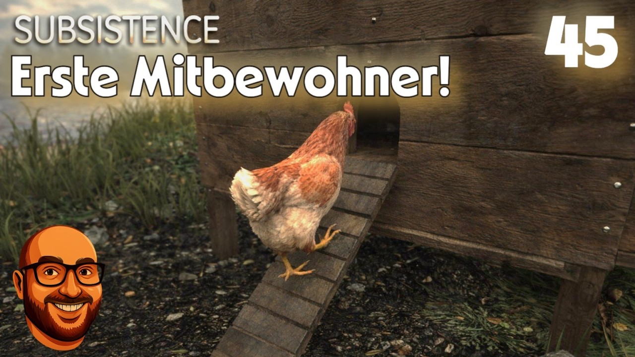Mein erstes Tier im Kleintierstall 🐔 | Subsistence 45