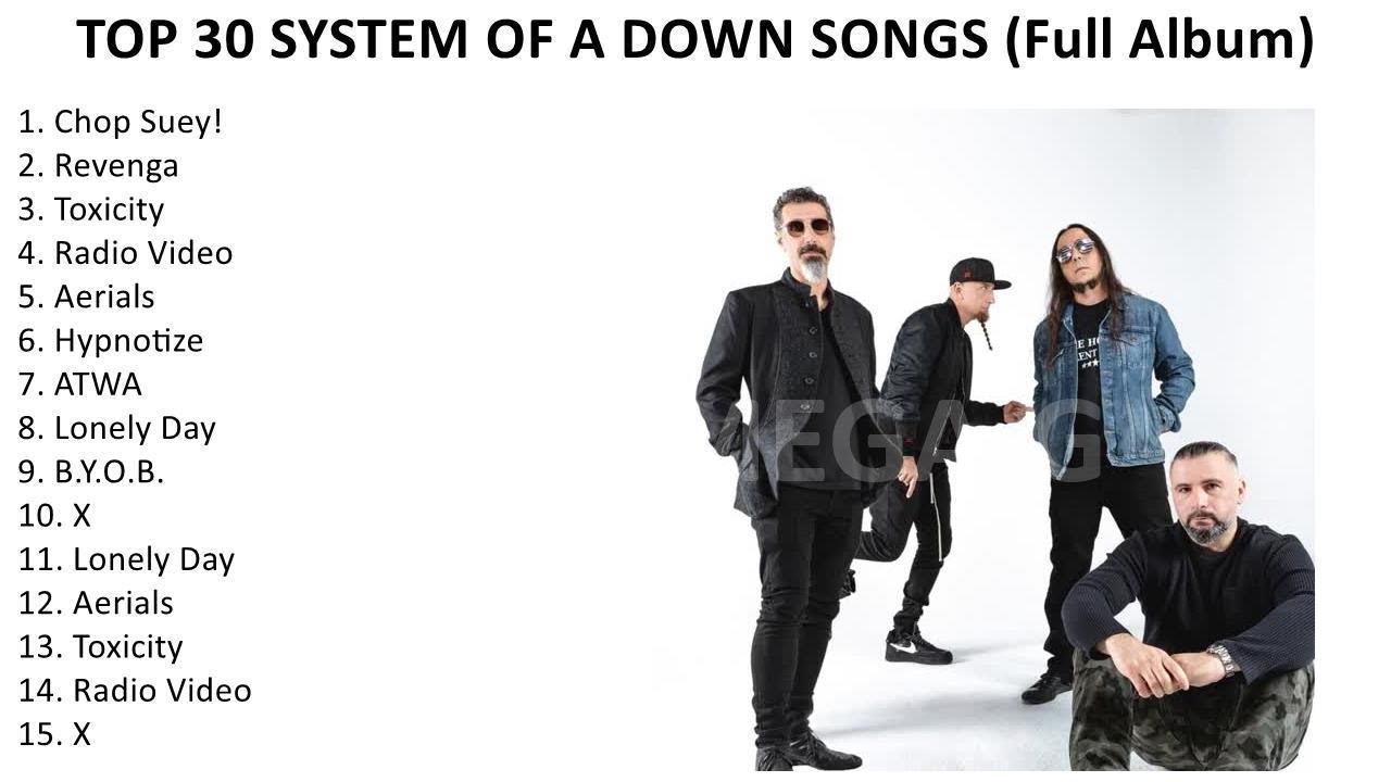 S y s t e m O f A D o w n 2023 - Greatest Hits, Full Album, Best Songs
