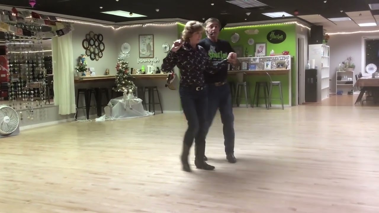 Stockyard Shuffle Partner Dance by Harry and Liz Shaker - Teach Video