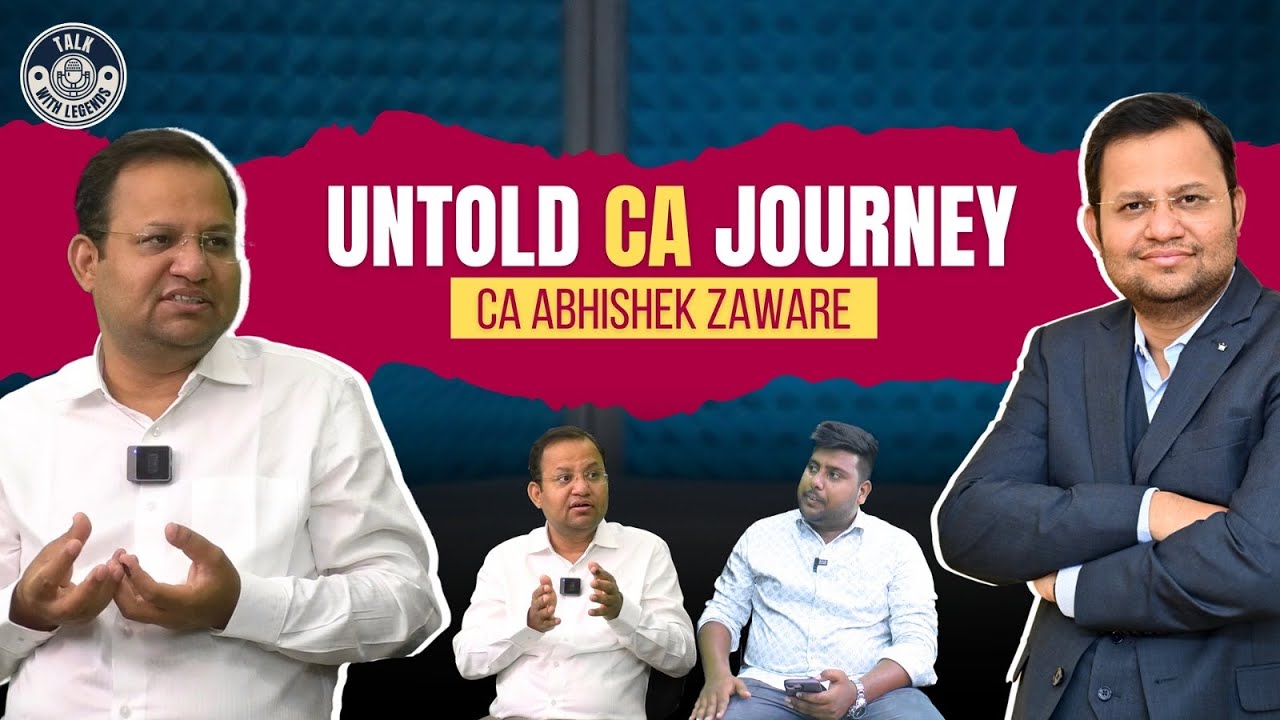 CA ABHISHEK ZAWARE PODCAST! INSPIRATIONAl LIFE JOURNEY ! UNTOLD CA JOURNEY! ​⁠@EkatvamAcademy