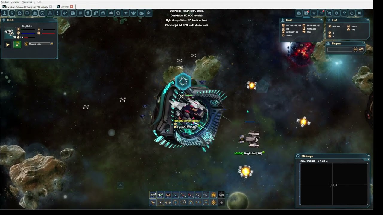 DarkOrbit Brána Epsilon