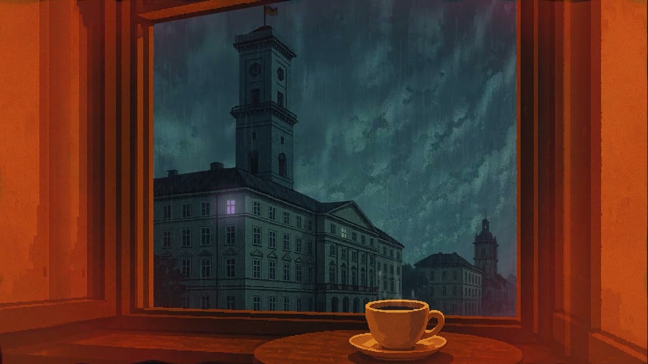 Lviv Ambient Cafe Lo-Fi. Ukraine relaxing music. Львів атмосферне кафе. Спокійна розслаблююча музика