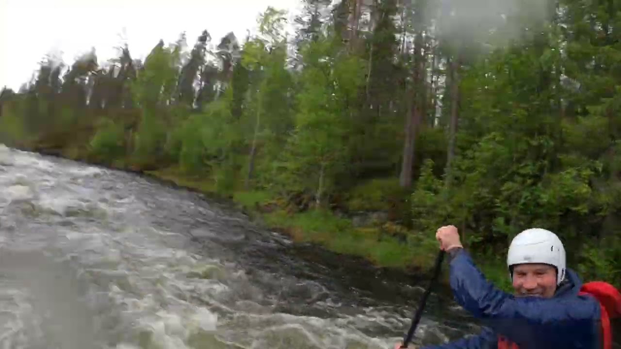Kuusamo kes&auml; 2025 koskilasku