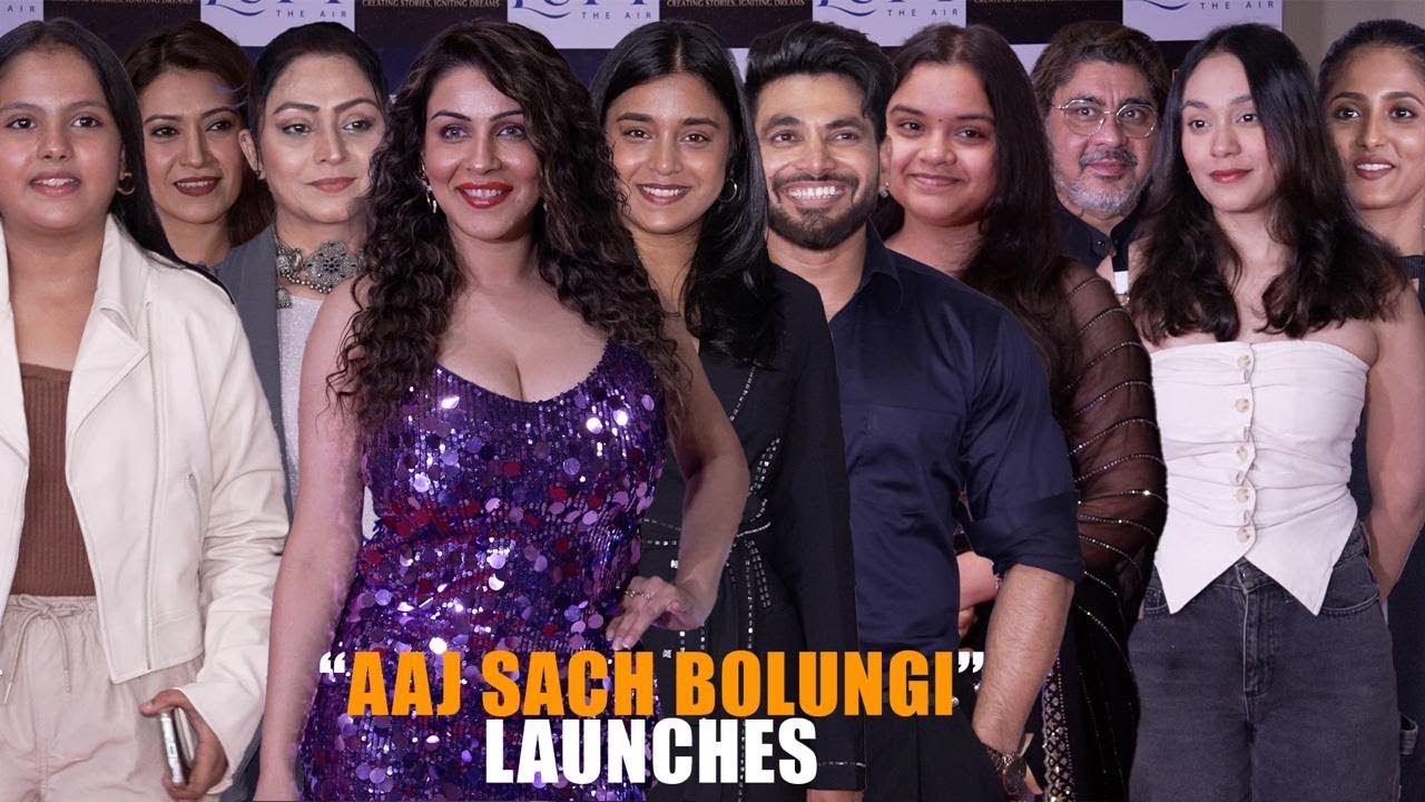 Uncut - Sumbul Touqeer's launch of her upcoming music video, Aaj Sach Bolungi