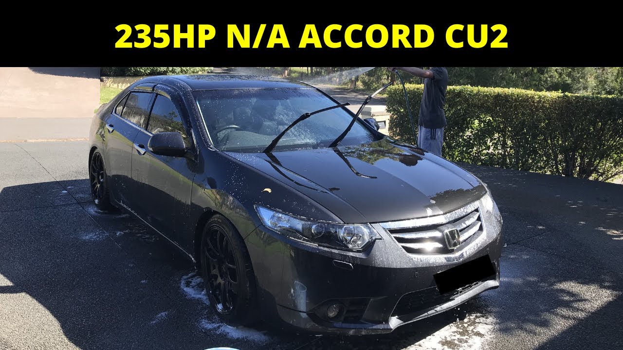 235 л.с. N/A ACCORD EURO CU2 ОБЗОРНЫЙ ОБЗОР!
