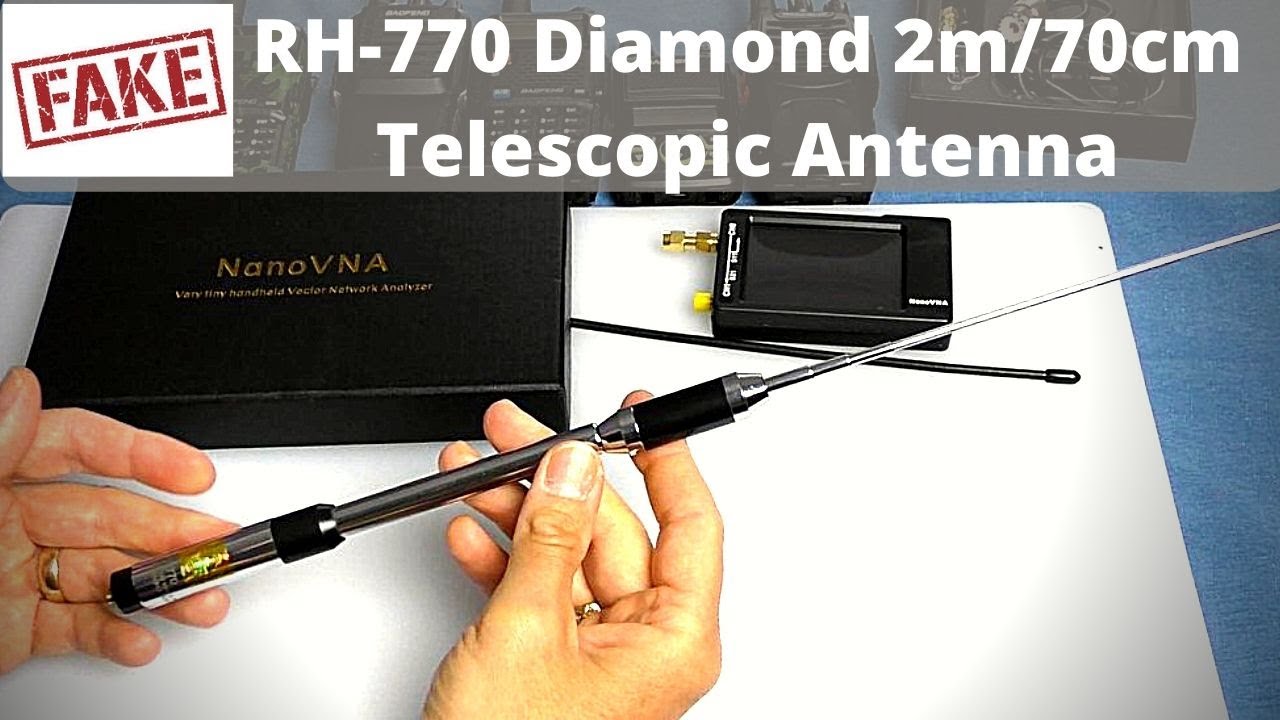 Is it SWR Safe ?  Fake Diamond Rh-770 2m/70cm Telescopic antenna.