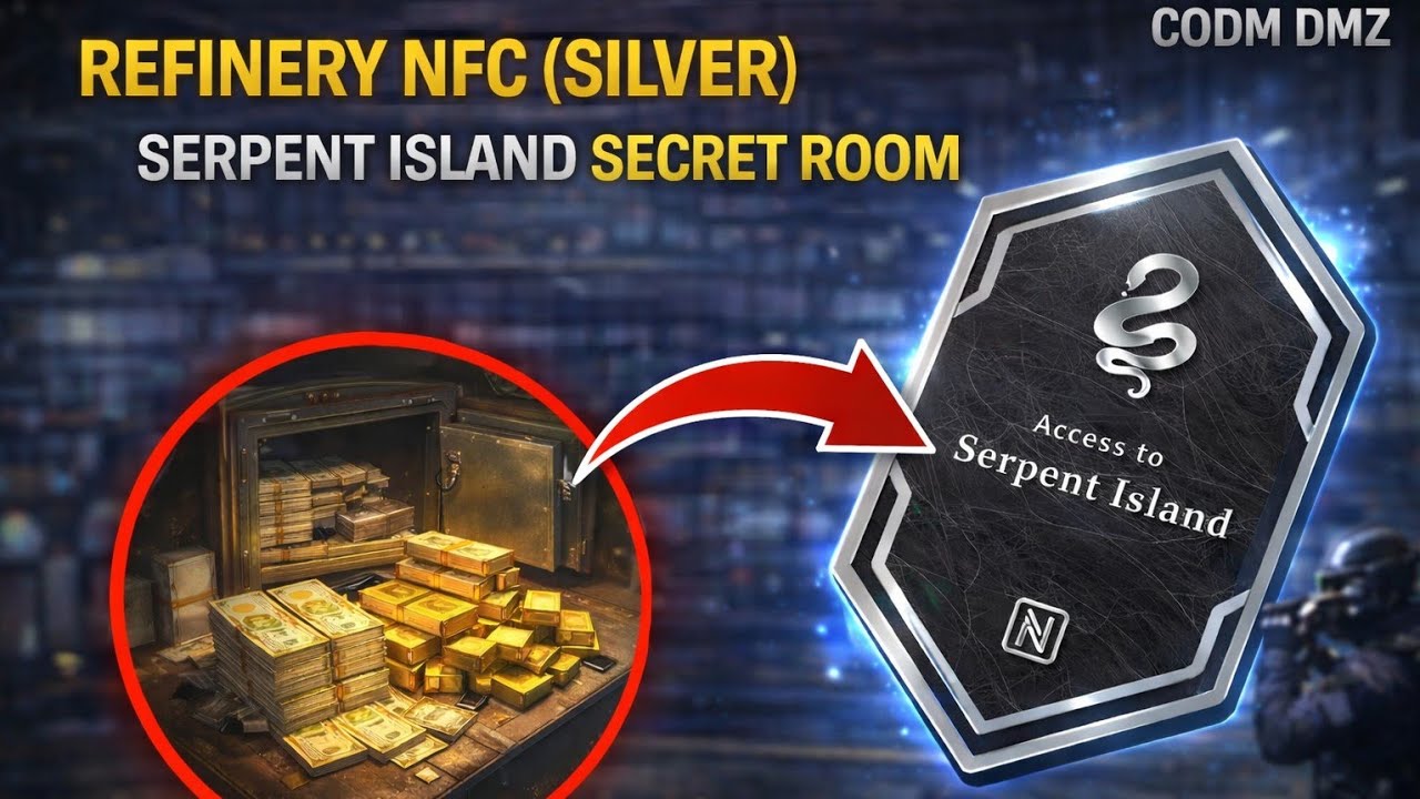 How to Find Refinery Room & Use Refinery NFC (Silver) | COD Mobile DMZ