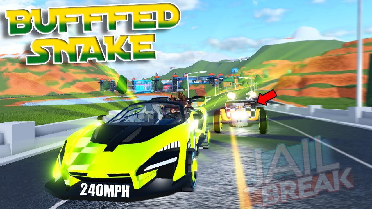 Grinding with the new BUFFED SNAKE in Roblox Jailbreak Season 26