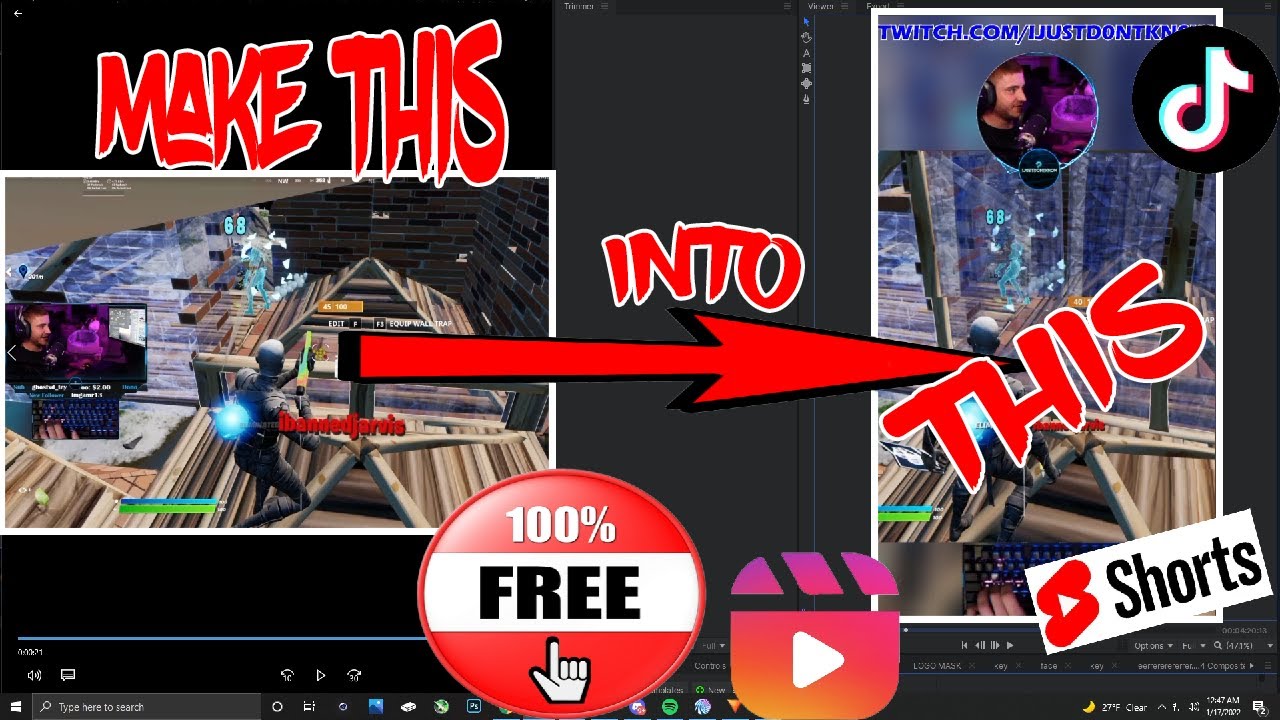 Make Tiktok Content In Less Than 10 Min! (Fx Home Hitfilm)