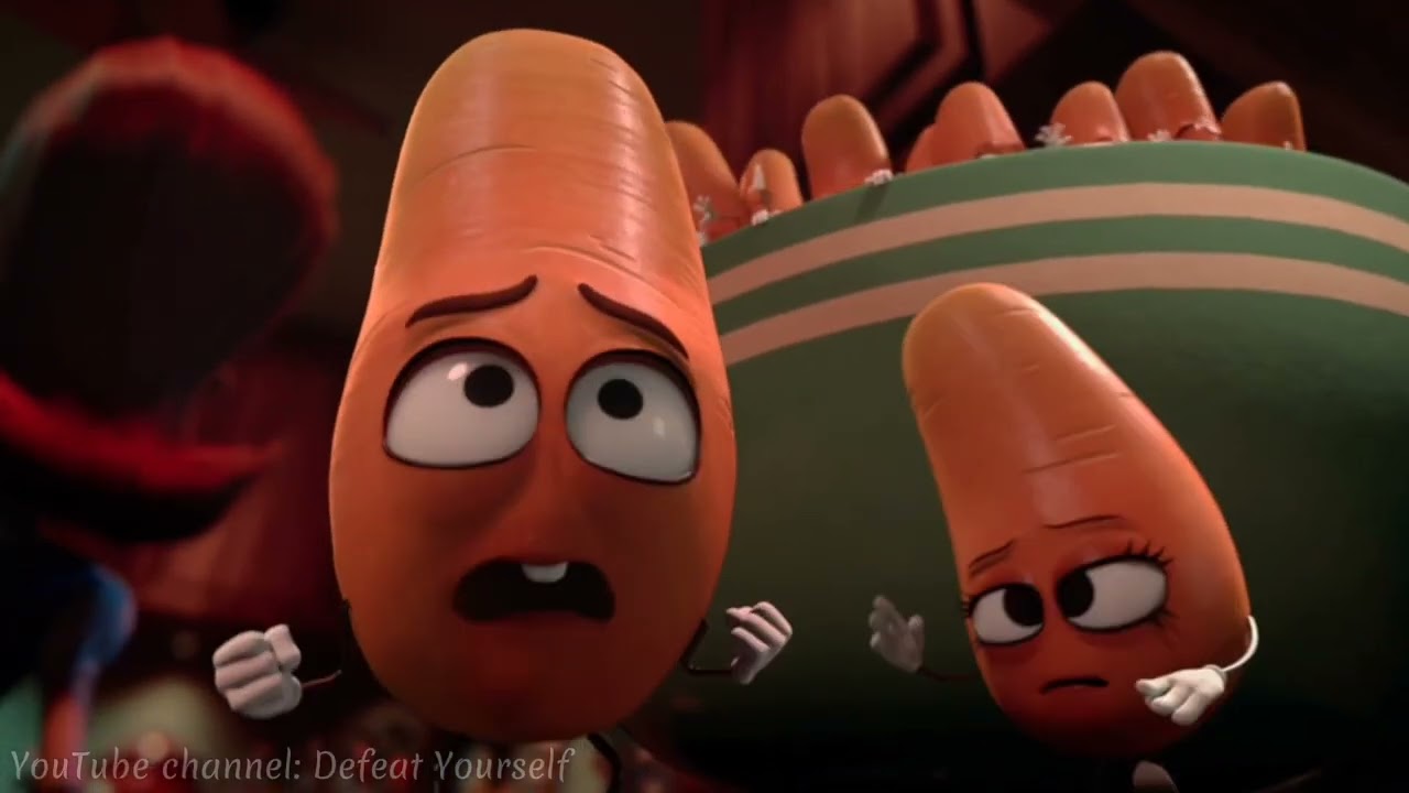 The lesson in this movie:  DON'T EAT FOOD. They're alive - Sausage Party (2016)