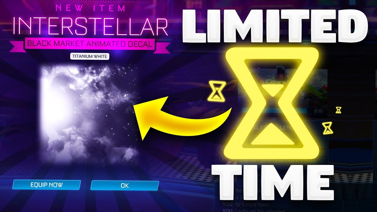 Rocket League Are Selling TITANIUM WHITE INTERSTELLAR In The ITEM SHOP!