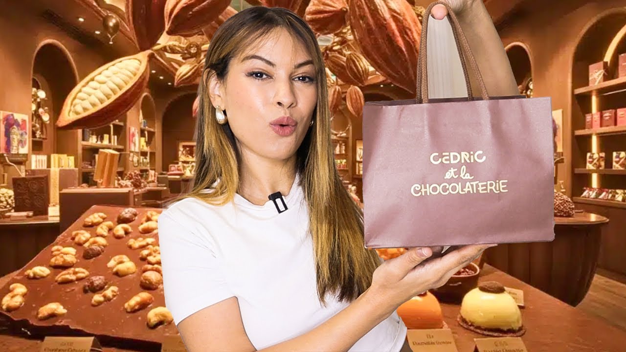 Je  teste CÉDRIC ET LA CHOCOLATERIE  (VS LOUIS VUITTON et Cyril Lygnac)