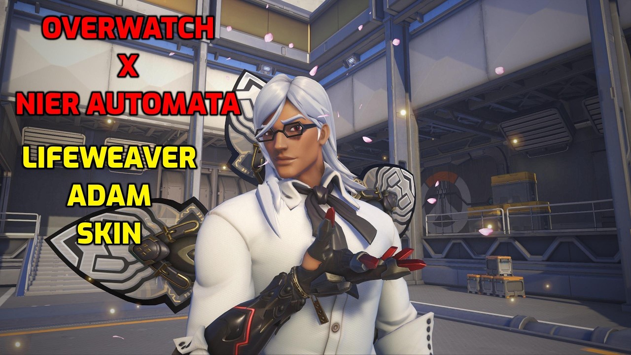 Adam Lifeweaver Skin (Nier Automata x Overwatch 2) New Skin showcase.