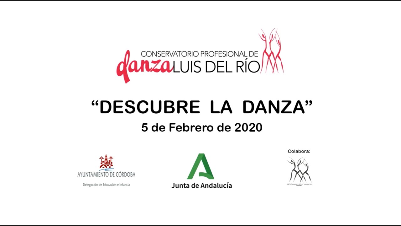 CPDANZA CÓRDOBA 2019 20 Descubre la danza I (5 febrero)