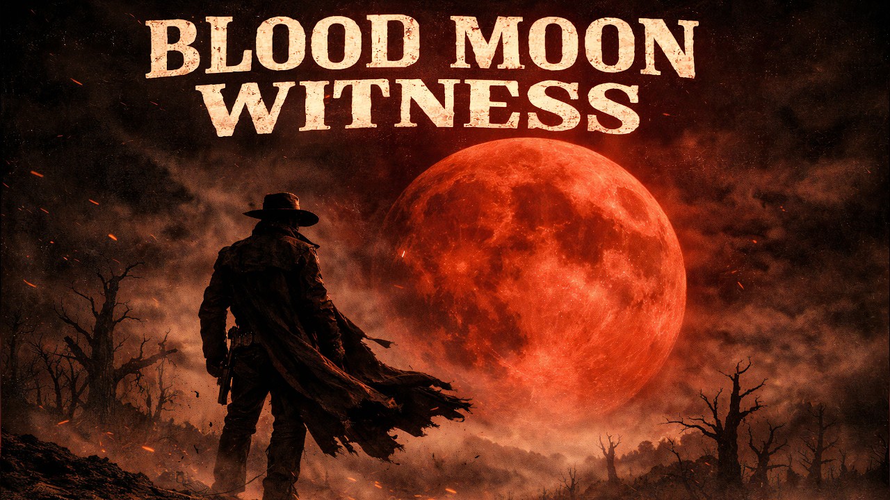 BLOOD MOON WITNESS 🌑🔥 | Dark Country Outlaw Anthem (Cinematic Western Song)