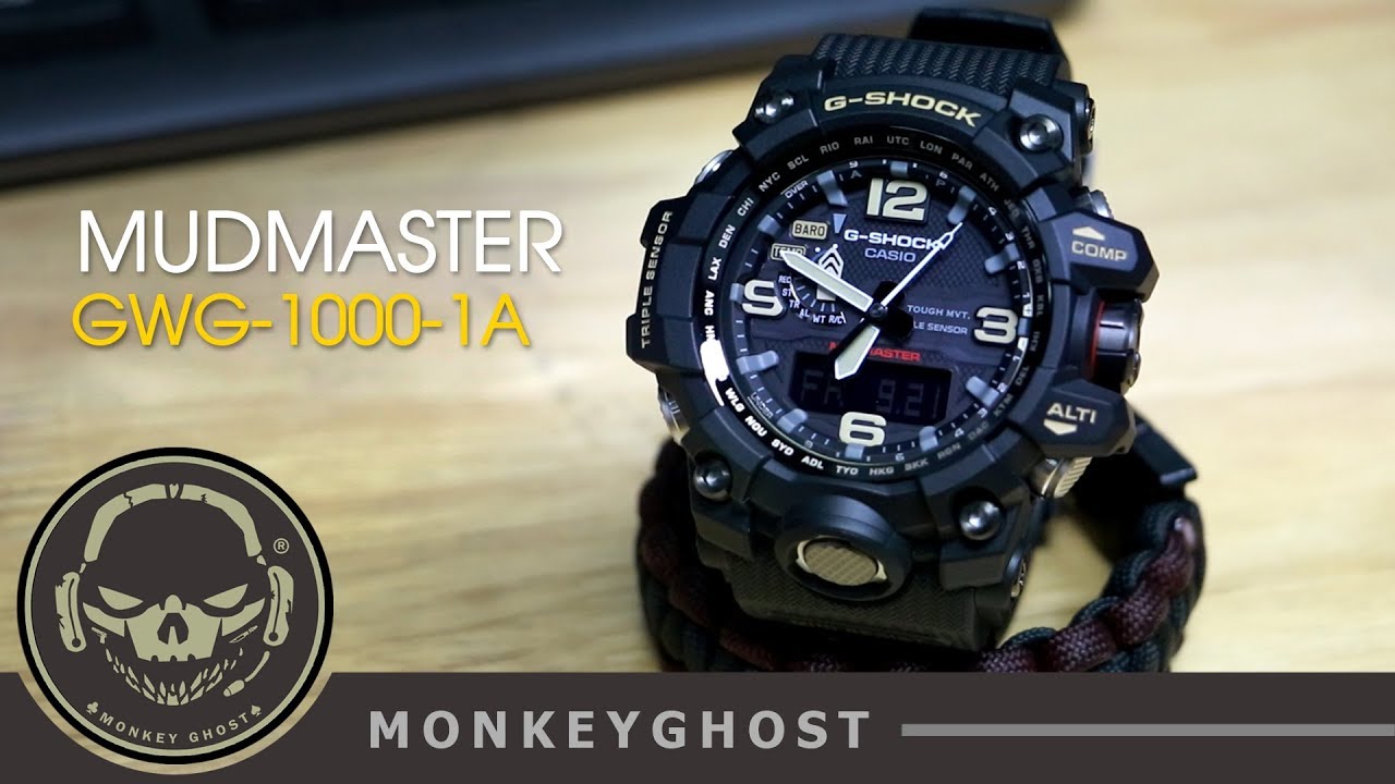 G-SHOCK GWG-1000-1A (อึดทึกต้อง mudmaster)
