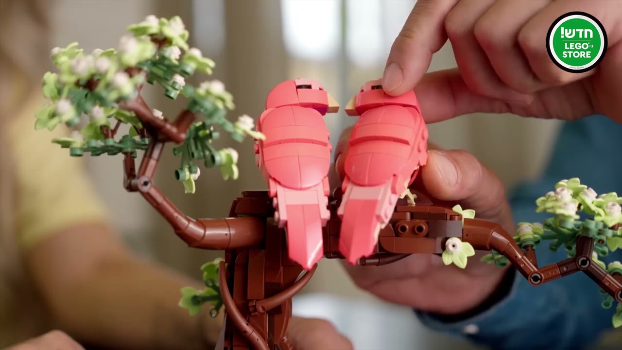 הכירו את LEGO&reg; Ideas Love Birds