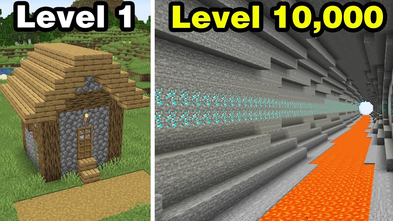 Level 1 to Level 10000 Minecraft Seeds