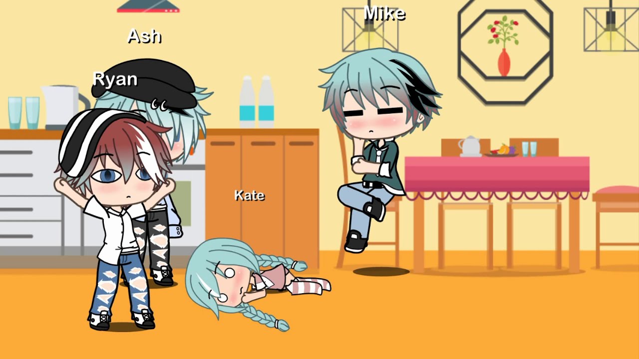 ||1 sister and 3 brothers|| gacha life