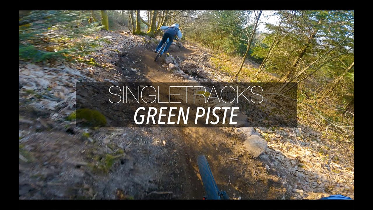 Green Piste - Singletracks Bikepark - Track Preview (Piste verte)