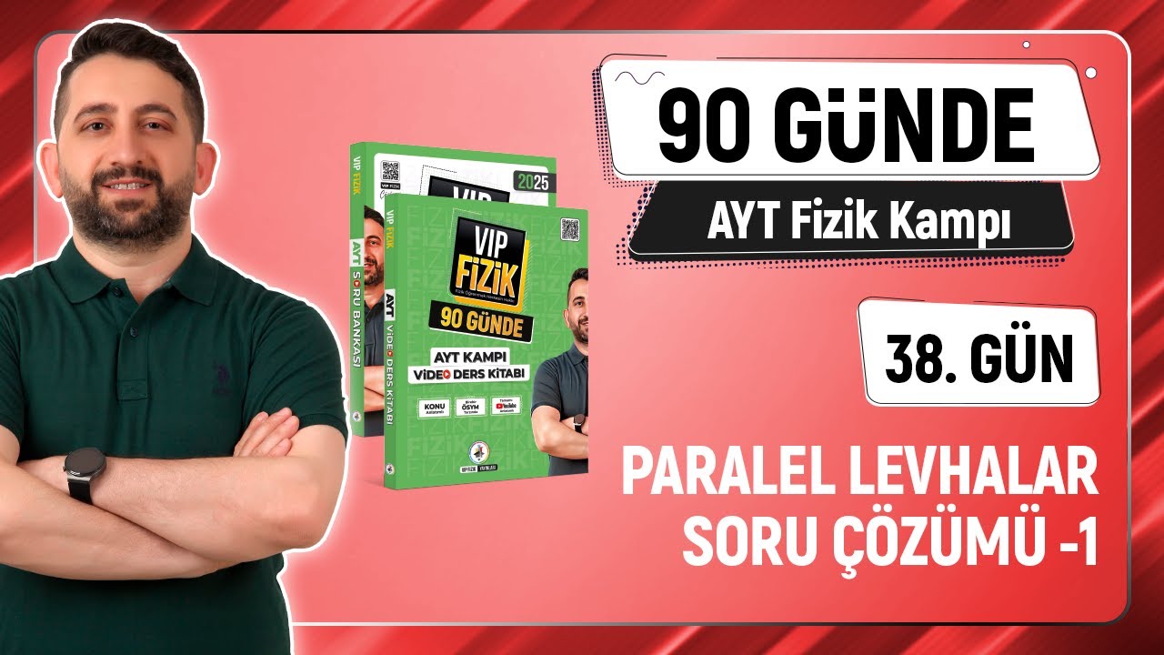 Paralel Levhalar Soru Çözümü -1 | 2025 AYT Fizik kampı