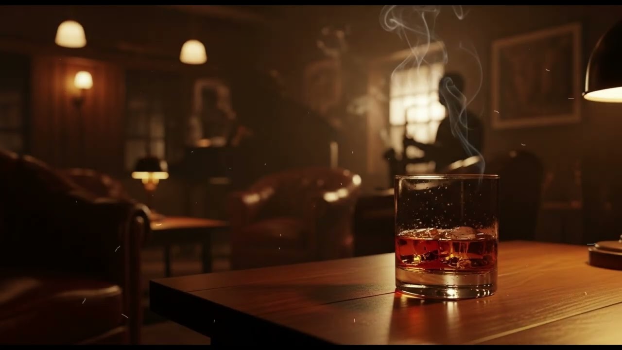 Whiskey Bar Jazz 🎶 Smooth Soulful Blues Music for Study and Cozy Vibes