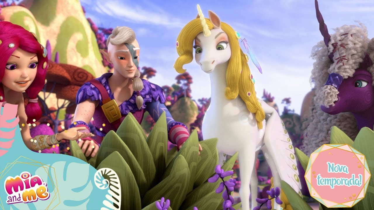 🦄NOVO TEMPORADA 4 🌈Os reforçis🌸 | Episódio 15 completo | Mia and me