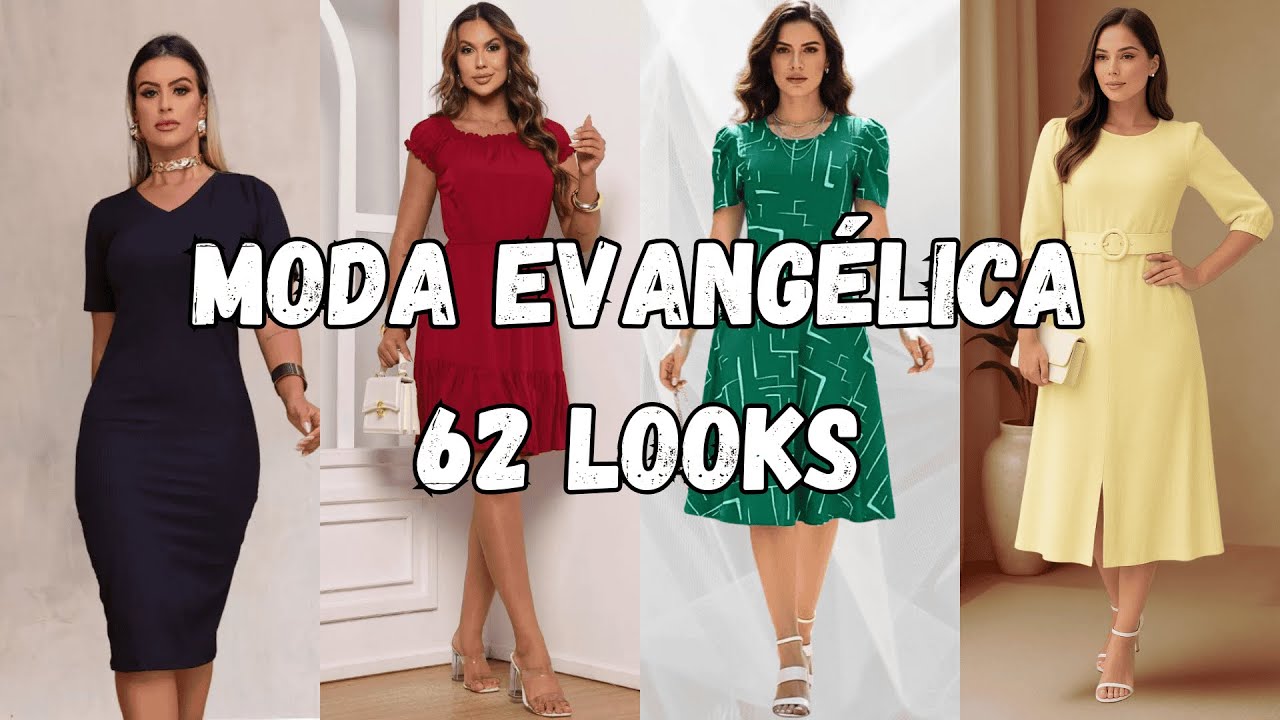 👗 Moda Evangélica: 62 Looks Lindos, Elegantes e Modestos para Mulheres de Fé! 💖 Elegância em Curvas