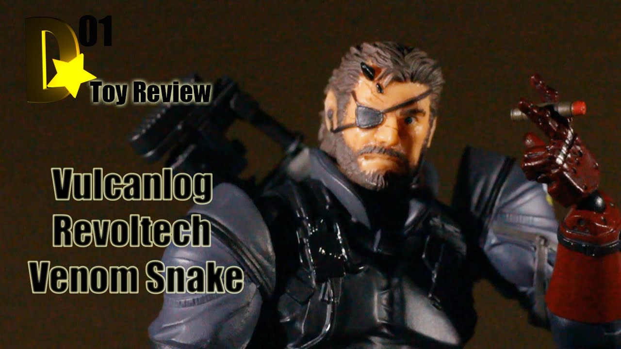 Обзор игрушки: Vulcanlog Kaiyodo Revoltech Venom Snake