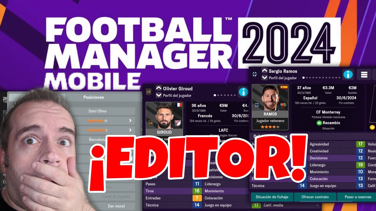 Como funciona el Editor en Football Manager 2024 Mobile #fm24mobile #macfra #fmmobile