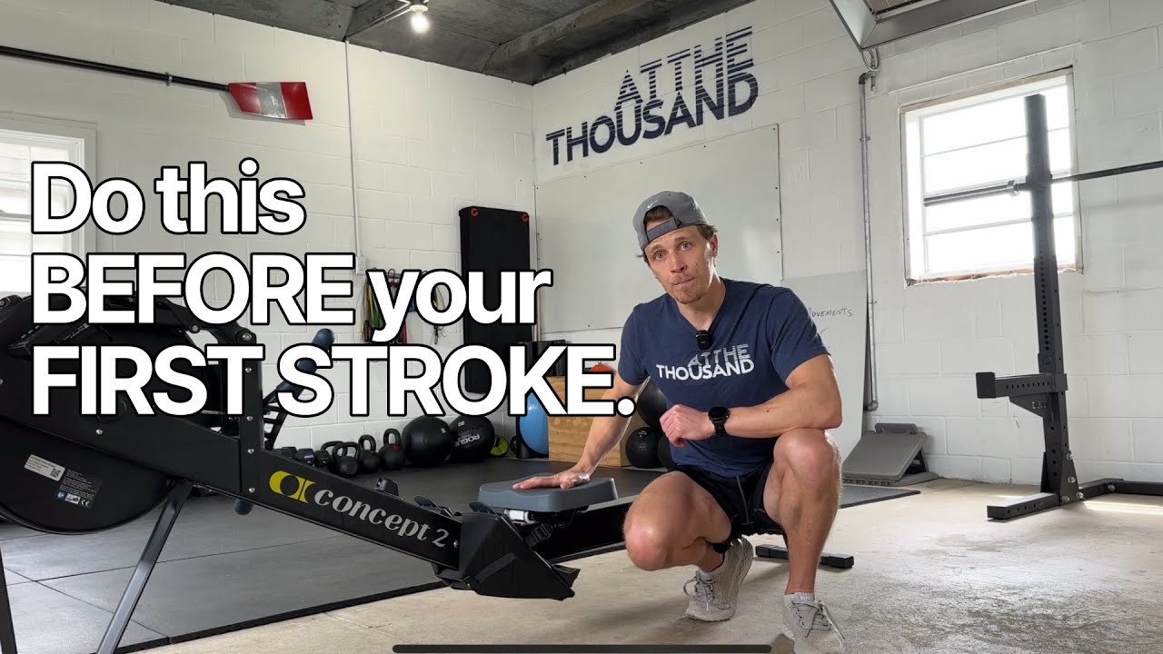Good rowing starts with POSTURE and how you sit on the seat