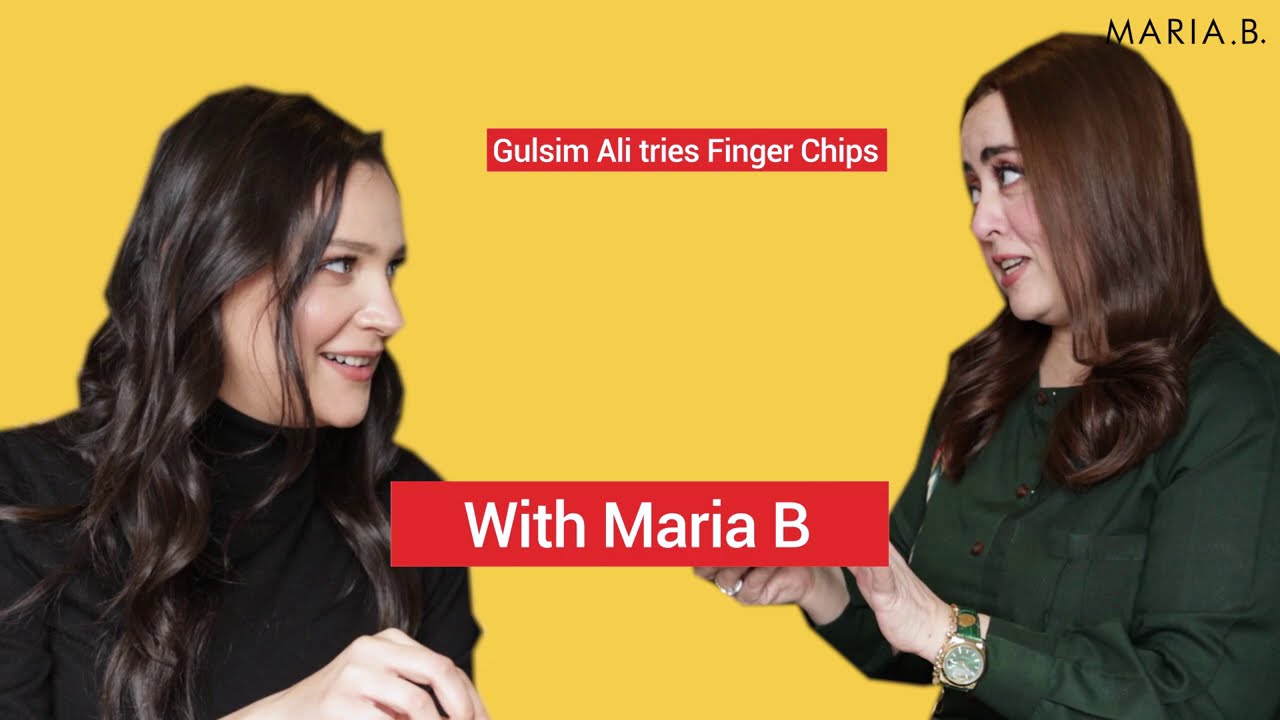 G&uuml;lsim Ali tries Pakistani food with Maria B - Chips