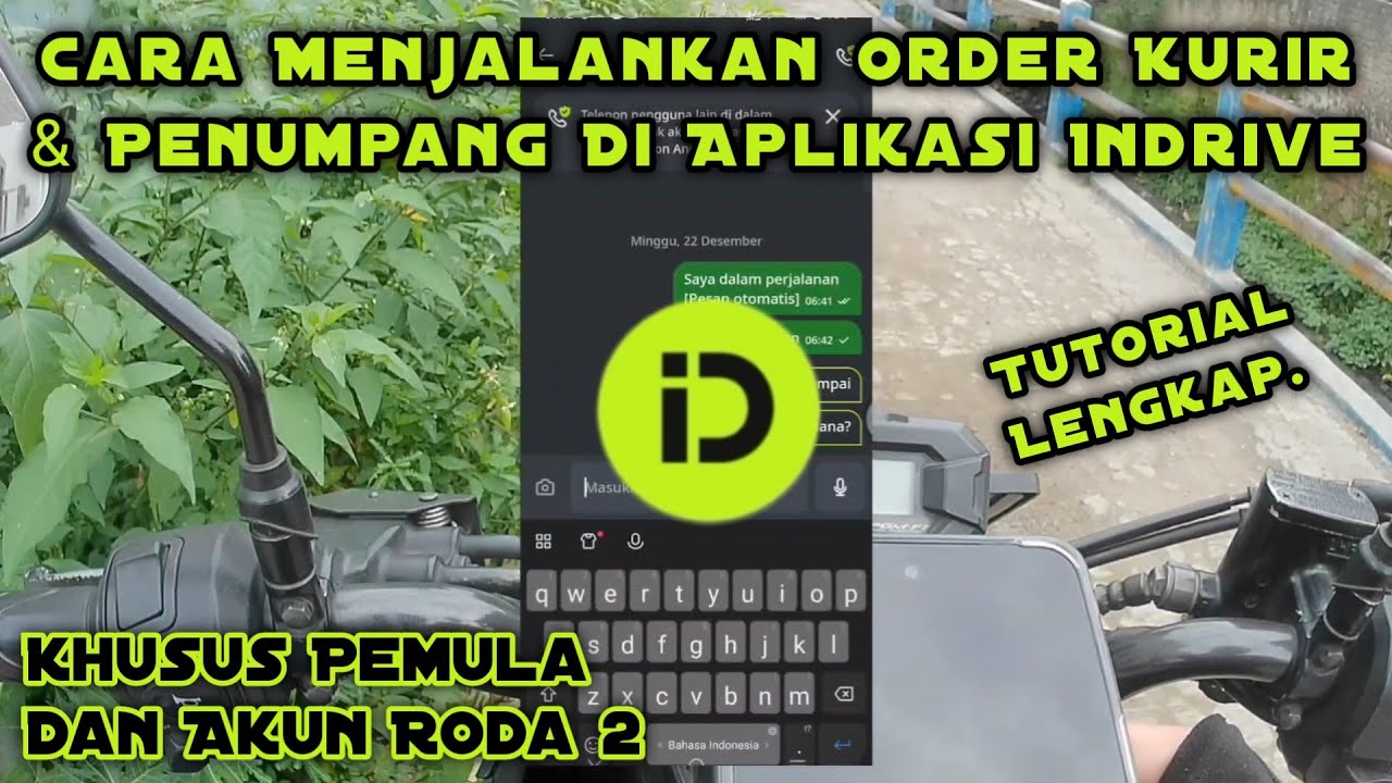 Cara Menjalankan Aplikasi Indrive Untuk Driver Pemula Lengkap | Ambil Order Penumpang Dan Barang
