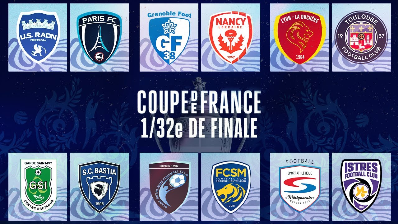 🔴 MULTIPLEX COUPE DE FRANCE | RAON-PARIS FC / LYON-TOULOUSE / GRENOBLE-NANCY / BETHUNE-SOCHAUX...