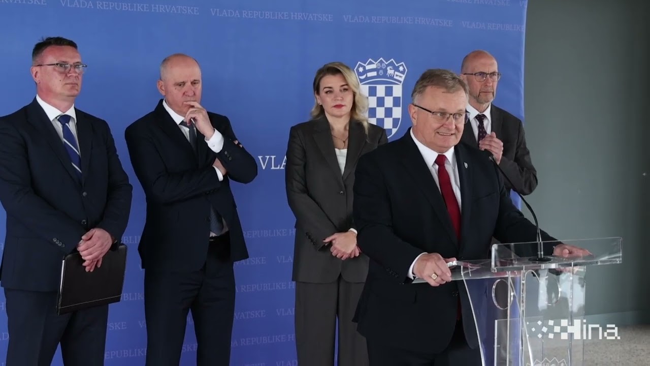 Bačić predstavio novi Zakon o priuštivom stanovanju - Izjave za medije
