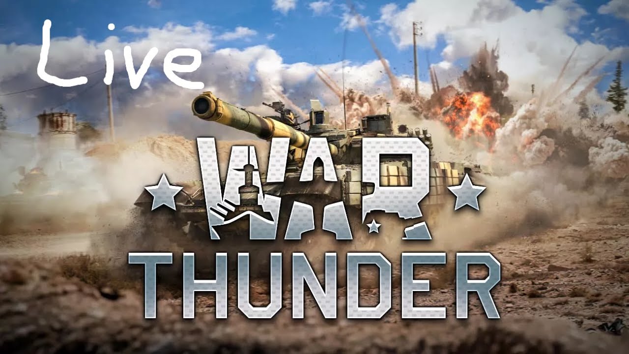 Abschwitzen und Reinscheißen in War Thunder (LIVE)! Zockt gerne mit, jeder ist wilkommen :)
