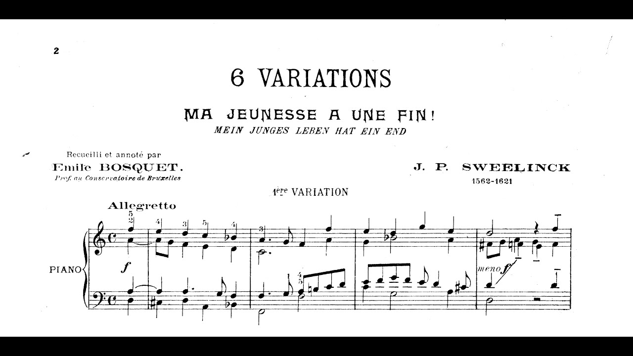André Marchal plays Sweelinck (Selected Works)