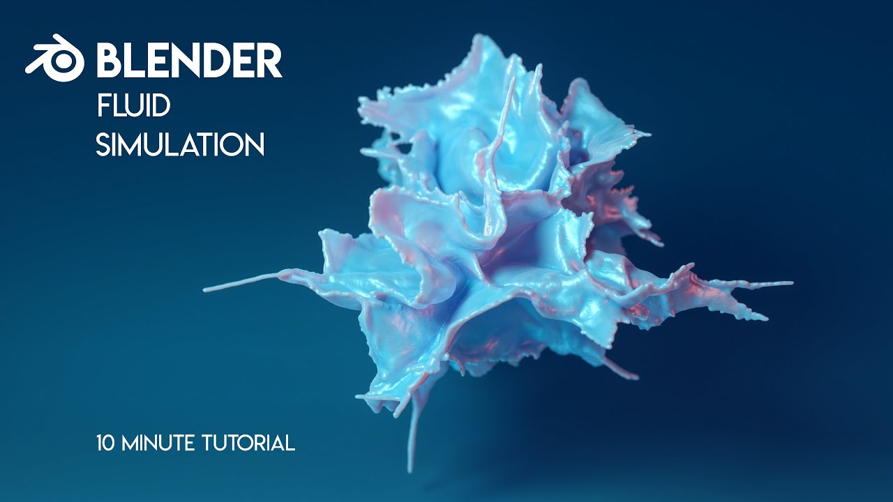 How I made this Splash Simulation in Blender