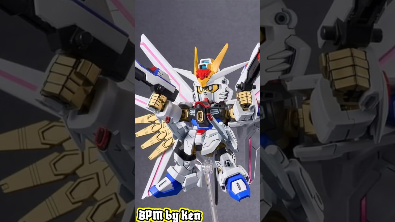 SDCS Mighty Strike Freedom Gundam #sdcs #strikefreedom #gundam #gunpla #modelkit #plamo #sdgundam