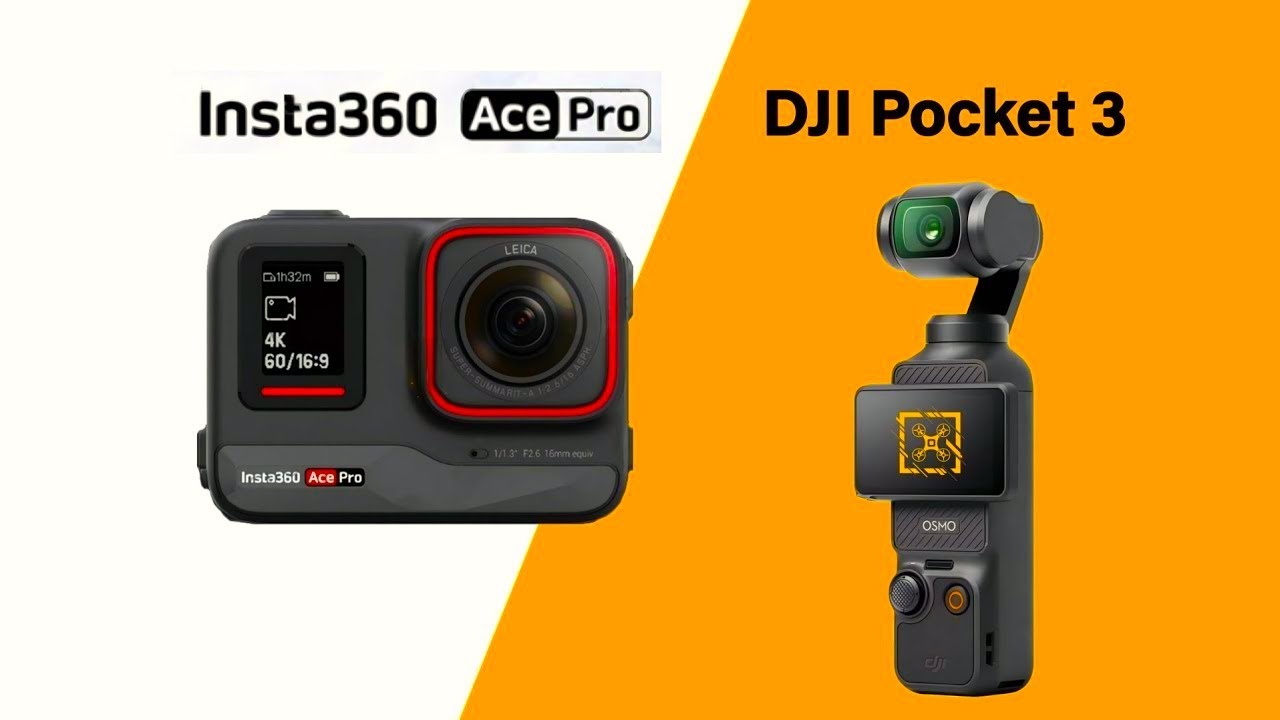 INSTA 360 ACE PRO VS. DJI OSMO POCKET 3 КТО СНИМАЕТ ВИДЕО ЛУЧШЕ в 2025 году?