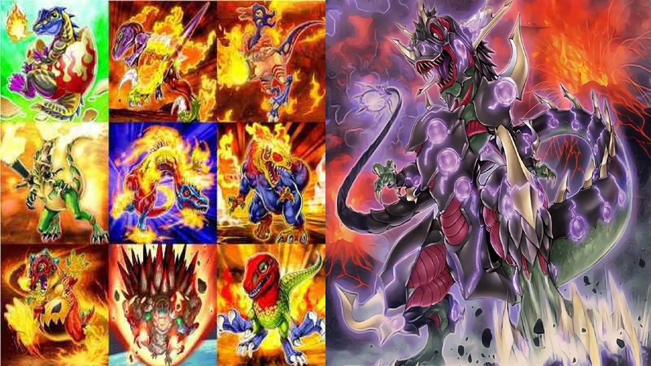 YuGiOh! LOTD Link Evolution - Jurrac Gameplay