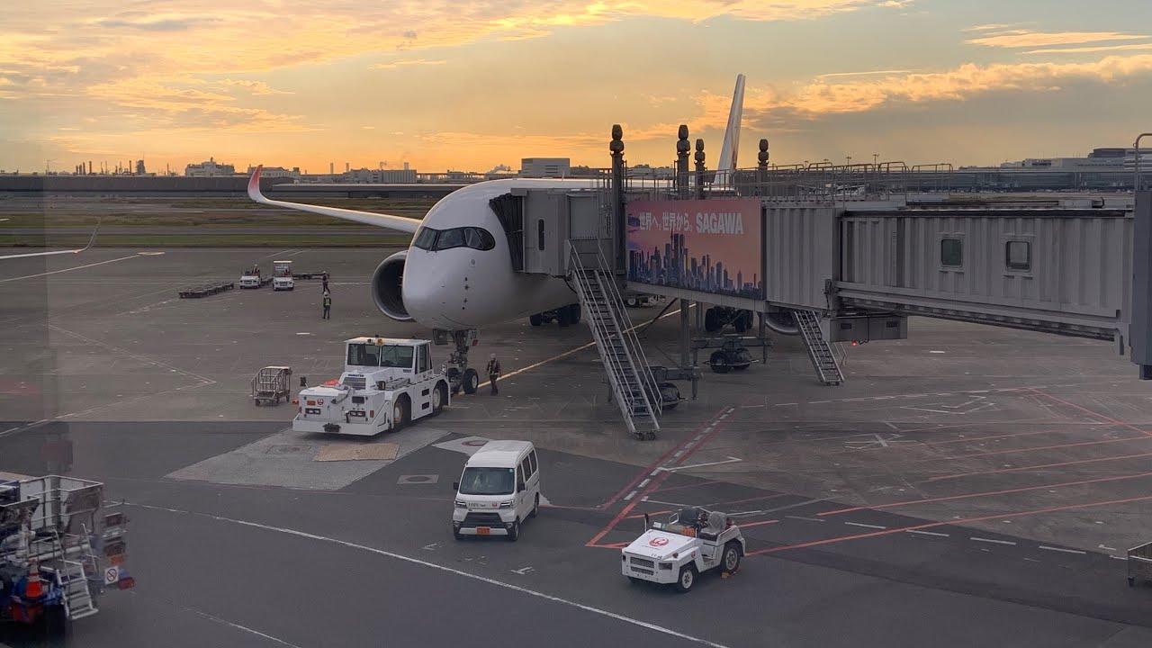 JAL A350の最後尾にある2列シート (60A 60C)