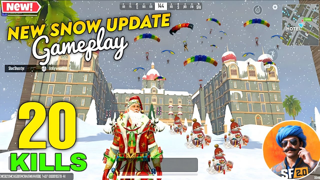 20 KILLS 🥶 SCARFALL 2.0 NEW WINTER UPDATE FULL RUSH GAMEPLAY | NEW UPDATE SCARFALL 2.0 - IFS JEET