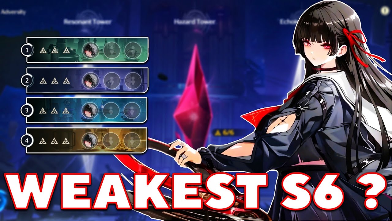 They Say Chisa Is The Weakest S6 | Chisa Solo All Floors | Tower Of Adversity 3.1 | Wuthering Waves