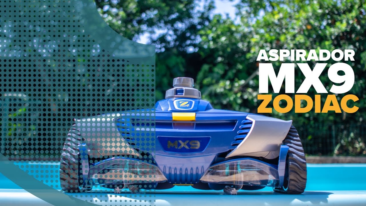 Aspirador Automático MX9 Zodiac Fluidra - Review + (Depoimento de um mês de uso)